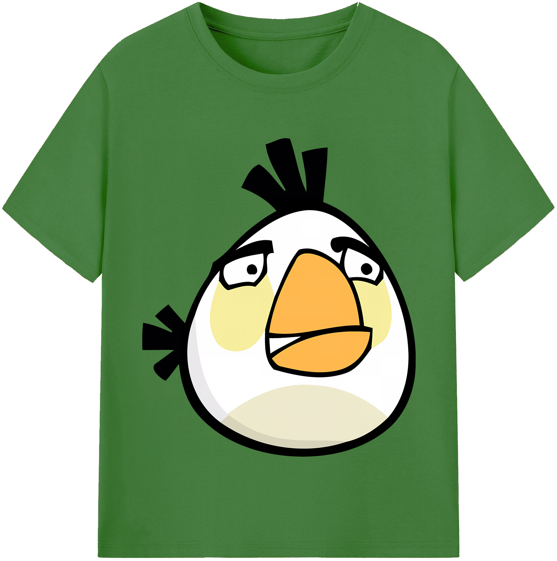 （画像用） Angry Birds アングリーバード レディースカジュアルプリントTシャツ（綿100％）